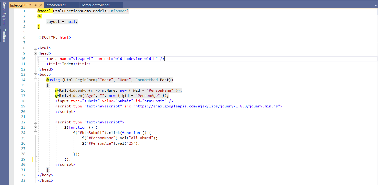 html engine helper