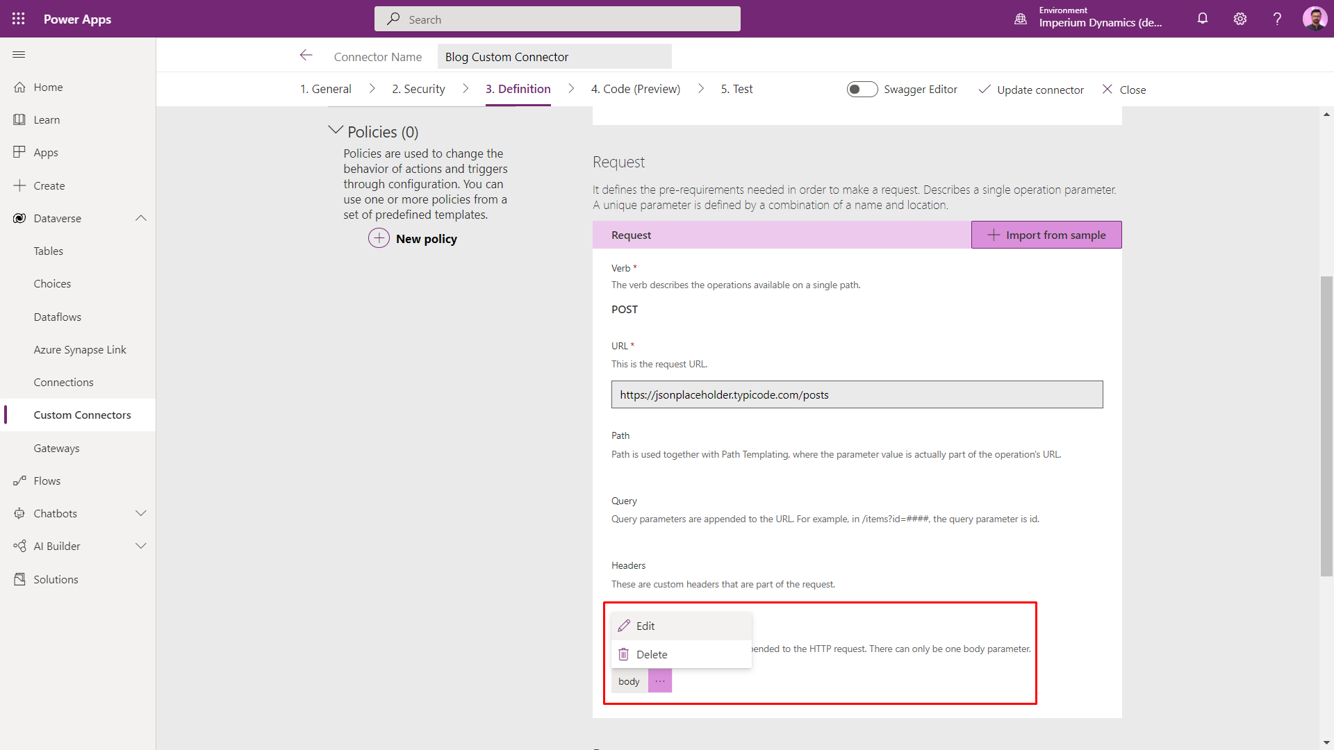 DynamicDropdownCustomConnectors