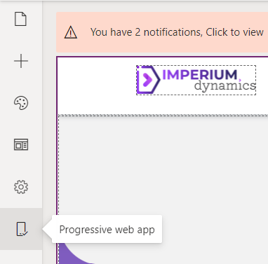 Power Portals as Progressive Web Application image 01