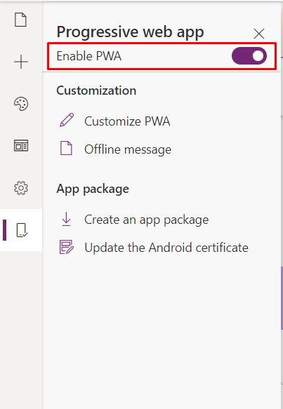 Power Portals as Progressive Web Application image 02