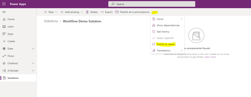 Power Apps Maker portal